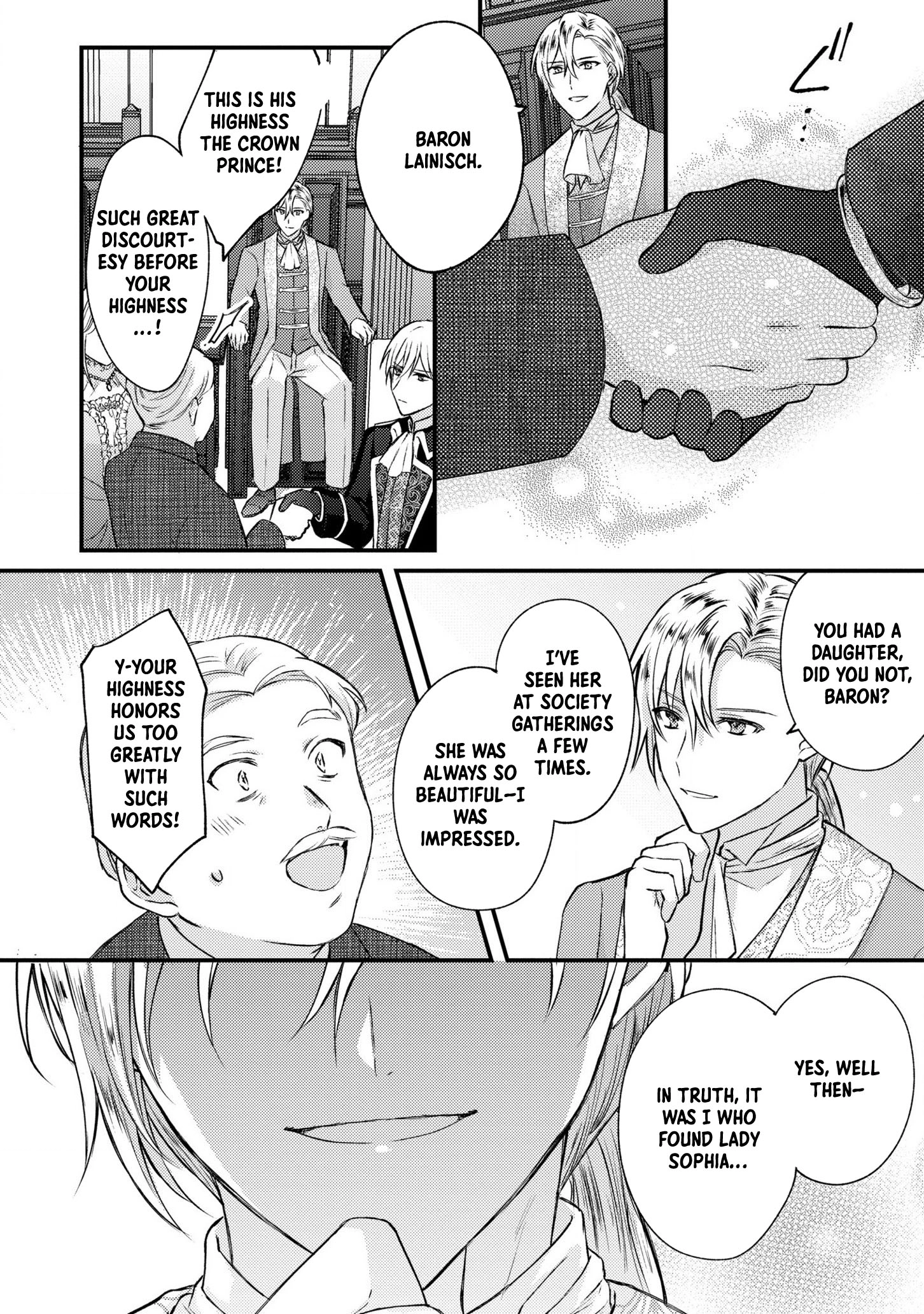 Suterare Danshaku Reijou wa Kuro Kishi-sama no Okiniiri Chapter 13 - . Page 5